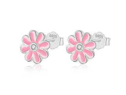 Dainty Daisy Flower Earrings