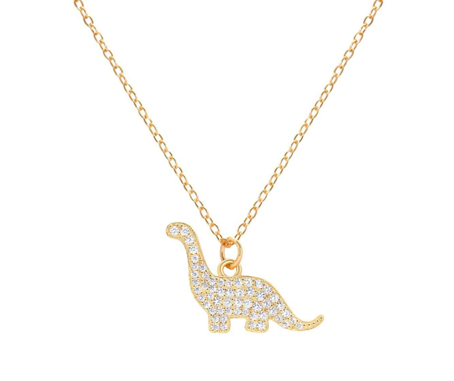 Dinosaur Pendent Necklace