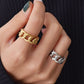 Cuban Chain Cuff Ring