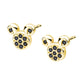Tiny Mouse Stud Earrings