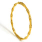 Bamboo Bangle Cuff Bracelet