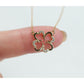 Clover Flower Pendent Necklace