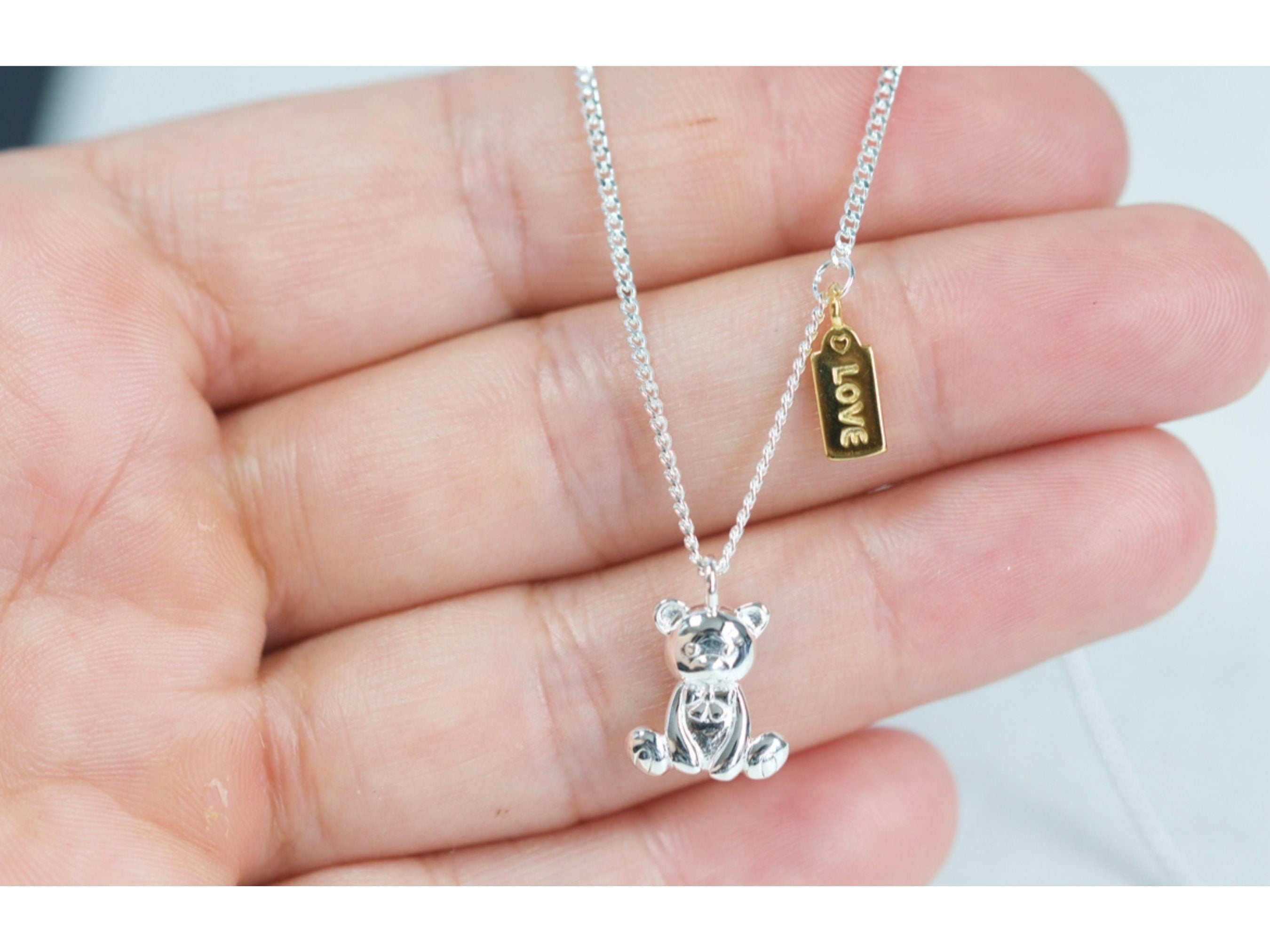 Gummy Bear Single Charm Necklace - American Made Pewter Necklaces from  Chubby Chico Charms