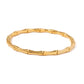 Bamboo Bangle Cuff Bracelet
