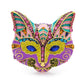 Vintage Bohemian Colourful Cat Brooch