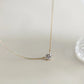 Tiny Diamond Charm Necklace